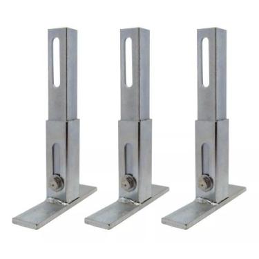Imagem de Kit 3X Suporte Fixação P/ Motor Portão Eletrônico Basculante 126 - ppa