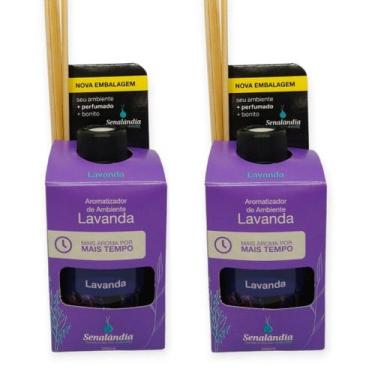 Imagem de 2 Aromatizador Ambiente Difusor Vareta Aromas Aromatizante Perfume Cas
