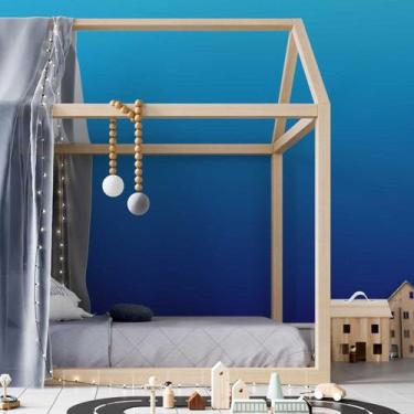 Imagem de Papel de Parede Adesivo Degradê Oceano N05149 Rolo 0,58X2,5M - Adesivo