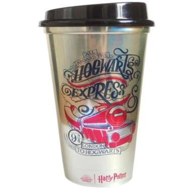 Imagem de Copo Café Bucks Harry Potter 500ml Hogwarts Express BPA Free - Plasuti