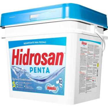 Imagem de Cloro para Piscina Hidrosan Penta 10 kg - Hidroall