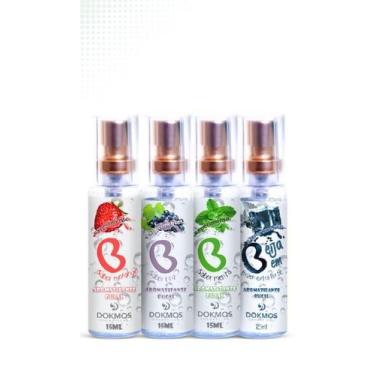 Imagem de Aromatizante Bucal Beija Bem Com Própolis - Dokmos - kit com 4
