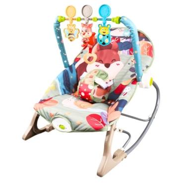 Imagem de Maxi Baby Cadeira de Descanso e Balanço Bebê Musical Funtime (Baxter (Esquilo))