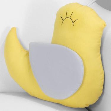 Imagem de Almofada Decorativa Passarinho - Laura Baby, Amarelo
