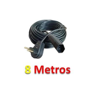Imagem de Extensao Eletrica 8 Metros 10A/20A Cabo Prolongador PP 2x1,0mm - speed