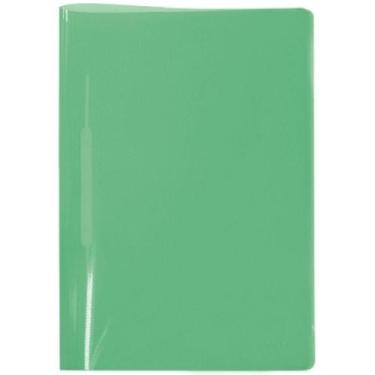 Imagem de Pasta Com Grampo Trilho Plástico Verde Ofício Line Dac