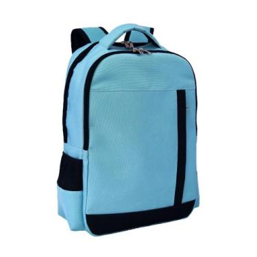 Imagem de Mochila LS Para Notebook 17 Pol. Azul Ciano 6 Divisões Em Amalfi - MN4