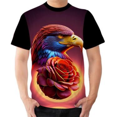 Imagem de Camiseta Camisa Ads  Águia Ave Guerreiro Gavião 3 - Fabriqueta, G