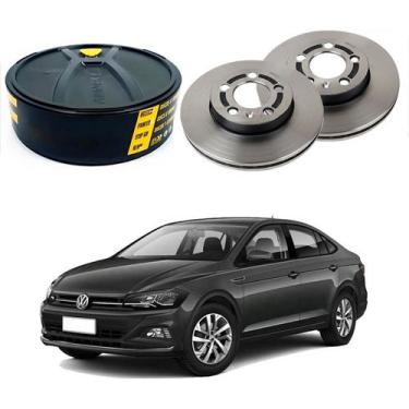 Imagem de Disco Freio Dianteiro Volkswagen Virtus 1.6 2017 A 2022 - Fremax