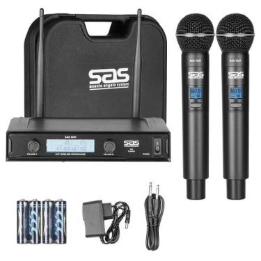 Imagem de Microfone Sem Fio Duplo Santo Angelo Sas 1031