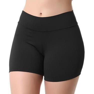 Imagem de Shorts Feminino Meia Coxa Suplex Moda Fitness Esportiv Mc001 - Ampliat