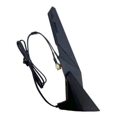 Imagem de Antena WiFi de banda dupla 2T2R para MSI MPG MEG Z490I Z590I B550I GODLIKE Gaming Z370 Z390 WiFi 6E Antena móvel
