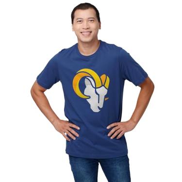 Imagem de FOCO Camiseta masculina de manga curta com logotipo principal do time NFL