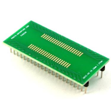Imagem de (Qtd. 2) Adaptador Proto-Advantage PA0238 SOIC-44 para DIP-44 SMT (passo de 1,27 mm, corpo de 10,16 mm)
