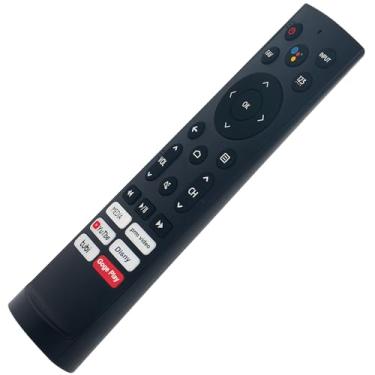 Imagem de PERFASCIN Controle remoto de substituição de voz ERF3L90H 296713 Apto para Hisense PX1-Pro TV 100L5G 100L5G-DLT100B DLT100B 100L9G-CINE100A 120L9GCINE120A 120L9GU 120L9G-CINE120A 120L9G-CINE120A