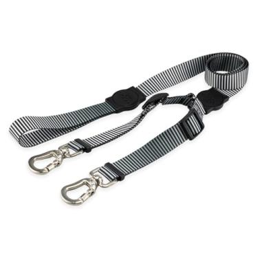 Imagem de Mood Pet Coleira Guia Dupla Para Cães Cachorro Adestramento Passeio Porte Grande Médio Pequeno (Bronx, PP)