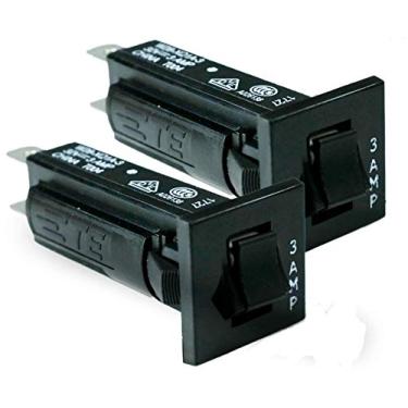 Imagem de MAKINA Te Connectivity W28-Xq1A-3 32V 3Amp 250V ~ 50/60Hz Disjuntor (Pacote com 2)