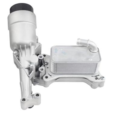 Imagem de FBXINTUM Conjunto de caixa de filtro de óleo de alumínio atualizado compatível com Mercedes-Benz E250 GLE350D GLK250 ML250