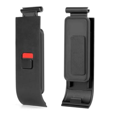 Imagem de Tampa de bateria de substituição de alumínio à prova d'água para GoPro MAX, acessórios de peça de reparo de porta de bateria à prova d'água de 4,9 m para GoPro MAX