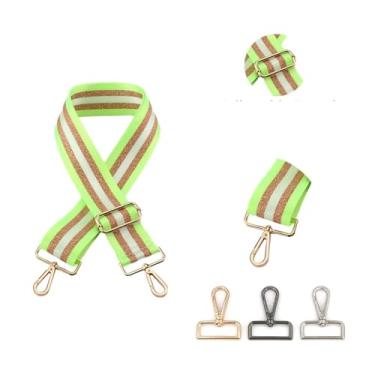 Imagem de LICONG-2020 Alça transversal - alça de ombro alça de ombro larga 5 cm alça única ajustável alça de bolsa espessa removível, alça de substituição para bolsa transversal, Ke43-a16, Gun Black Buckle