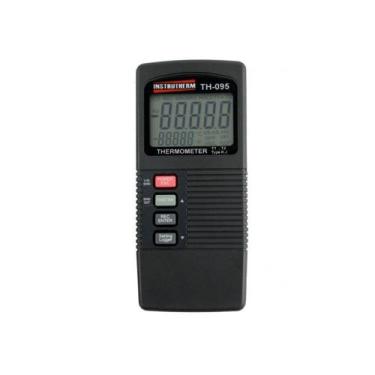 Imagem de Termômetro Digital Tipo K E J Com Datalogger Rs-232 Hold Windows Th-09