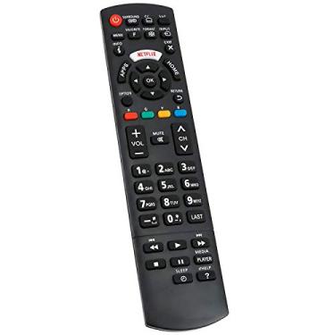 Imagem de Allimity Substituição de controle remoto N2QAYB001013 para Panasonic TV TC-40DX650C TC-49DX650C TC-55CX800U TC-50CX600U TC-55CX850U TC-65CX850U TC-60CX800U TC-60AS540C TC-60AS540C 55AS54 0C