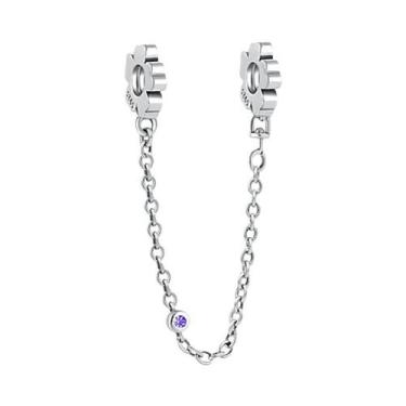 Imagem de Corrente de Prata 925 com Pingente Trevo - Para Pulseiras Pandora, A15
