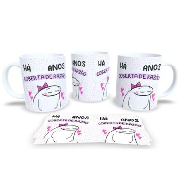 Imagem de Caneca de Porcelana Personalizada Flork Frases Engraçadas, Divertidas 