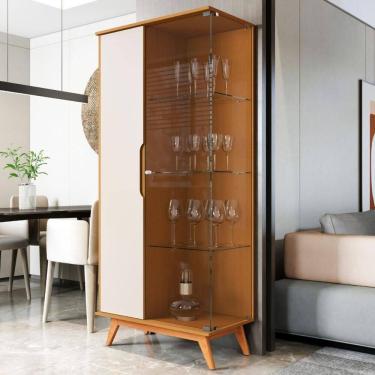 Imagem de Cristaleira Bauneario Camboriu Off White Nature