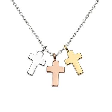 Imagem de Lauren-Spencer Colar de praia delicado para mulheres, banhado a ouro, prata, lindo, estrela-do-mar, abacaxi, palmeira, pingente para o verão, havaiano, boêmio, joia de praia, presente, Mid, Latão, Sem