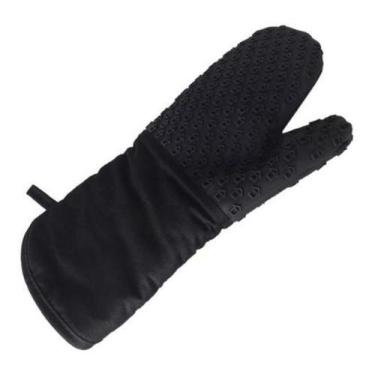 Imagem de Luva Térmica De Cozinha Longa Forno Profissional Doméstico Resistente 