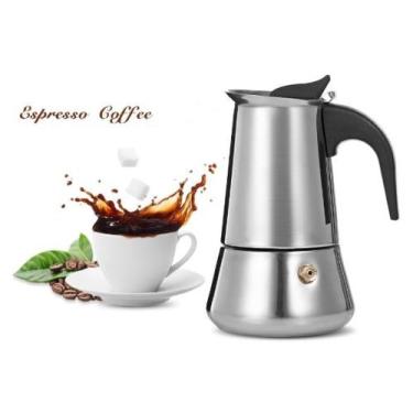 Imagem de Cafeteira Italiana Em Inox Para 4 Cafés - Gm Hair