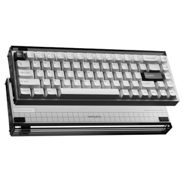 Imagem de MelGeek Teclado Magnético Para Jogos Made68 Ultra Hall Effect, Capa De Alumínio, Interruptores Hot Swappable, Teclado De Gatilho Rápido, Teclado De Interruptor Magnético, Rgb Snap Tap, Preto, Layout