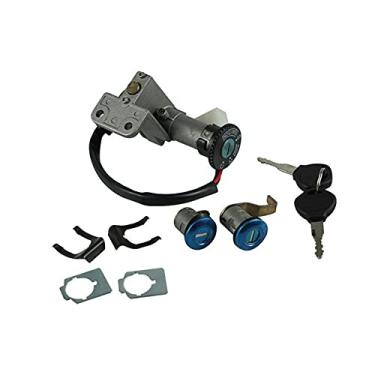 Imagem de Frianchly Kit de bloqueio de interruptor de ignição para motocicleta chinesa GY6 50cc 150cc Taotao Jonway Roketa Scooter 4 tempos Motores Ciclomotor Tank Racer 139QMB 157QMJ 7 Deluxe 7A Roketa MC03150