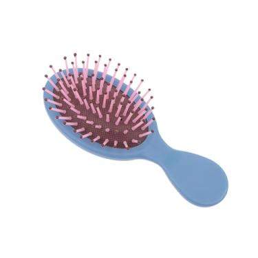 Imagem de Escova de massagem no couro cabeludo para mulheres | Pente de cabelo liso e cacheado com almofada de ar portátil | Ferramentas de estilo de salão de beleza com design ergonômico (10)