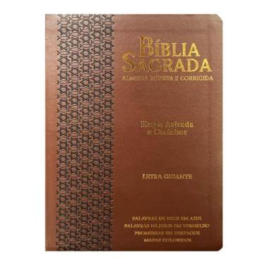 Imagem de Bíblia Sagrada Letra Gigante Harpa E Índice Arc Almeida