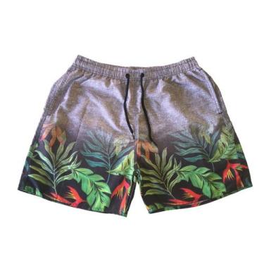 Imagem de Short  Bermuda Masculino Mauricinho Estampada Praia Estilo Neymar Plus