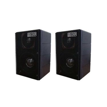 Imagem de Caixa Para Sonorização Ambiente Passiva (Par) Preta 40W 4 Polegadas csr 75 M - csr