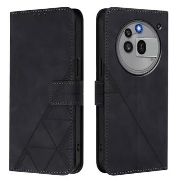 Imagem de Asdsinfor Capa para celular Nothing Phone 3A Pro, capa carteira de couro PU premium com suporte para cartões de crédito fecho magnético à prova de choque Flip Folio compatível com Nothing Phone 3A Pro