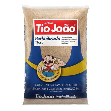 Imagem de Arroz Parboilizado Tio João Tipo 1 1Kg