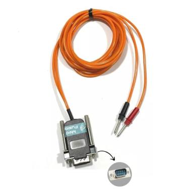 Imagem de Cabo Eletroestimulação Para O Equipamento Neurodyn Esthetic Compatível Ibramed (Laranja)