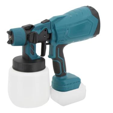 Imagem de SZITW Pulverizador elétrico sem fio, bateria de lítio recarregável, máquina de pulverização, 1000ml, aerógrafo elétrico, móveis, pulverizador de revestimento de aço