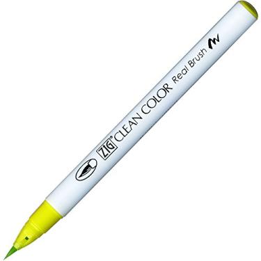 Imagem de CANETA ZIG PEN REAL BRUSH YELLOW GREEN RB 6000AT 053