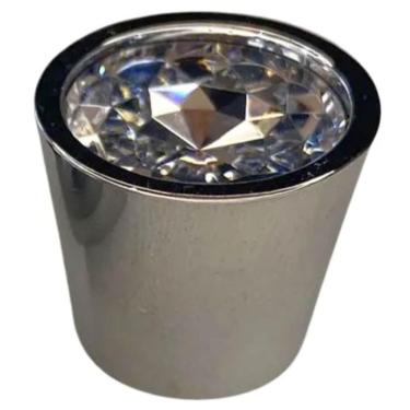 Imagem de Puxador Ponto Cromado 2cm para Móveis Torralba Trend Redondo Planejado Zamac