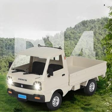Imagem de WPL D14 1/10 RC Kei Truck, 4X4 RTF Suzuki Off Road RC Drift Car, 2.4 Ghz Remote Control 4WD RC Crawler with 280 Motor Proportional Throttle Steering Hobby Grade Carry Vehicle Toys for Adult
