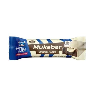 Imagem de Barrinha Mukebar (60g) - Sabor: Chocolate Duo - Mais Mu