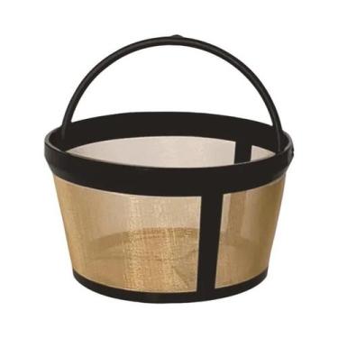 Imagem de Cesta De Filtro De Café De Aço Inoxidável, Tela De Malha De Nylon Reut