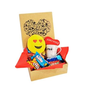 Imagem de Presente Criativo Dia Dos Namorados, Cesta De Café Da Manhã ou Chocolates (Caixa Coração Chocolates)