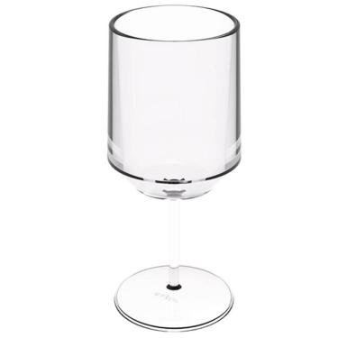 Imagem de 48 Taças para Vinho Água Drinks Plástico Transparente 250ml Resistente Crippa