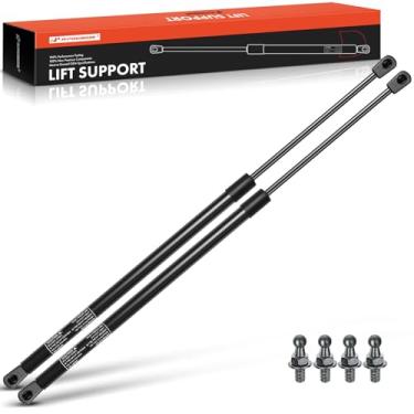 Imagem de O suporte traseiro para porta traseira da porta traseira da A-Premium suporta os amortecedores compatíveis com o conjunto de 2 peças Honda Civic 1988-1991 Sentra 1982-1985